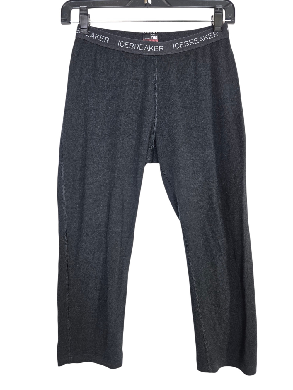 Icebreaker Black Merino Base Layer Capri Pants